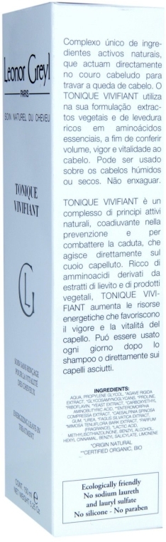 Wzmacniający tonik przeciw wypadaniu włosów - Leonor Greyl Tonique Vivifiant — Zdjęcie N4
