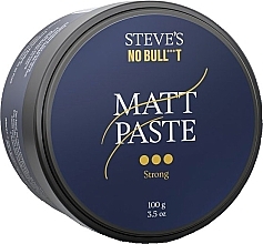 Kup Matowa pasta do włosów, mocne utrwalenie - Steve?s No Bull***t Matt Paste Strong