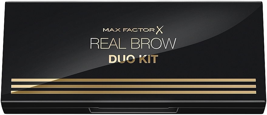 Zestaw do modelowania brwi - Max Factor Real Brow Duo Kit