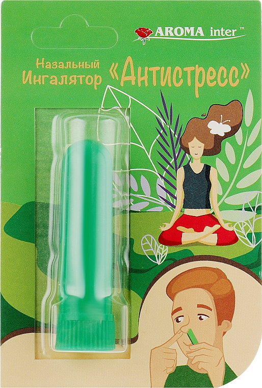 Antystresowy inhalator do nosa - Aroma Inter — Zdjęcie N1