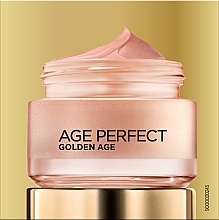 Różany krem wzmacniający na dzień Złoty wiek - L'Oreal Paris Age Perfect Golden Age Rosy Re-Fortifying Day Cream — Zdjęcie N6