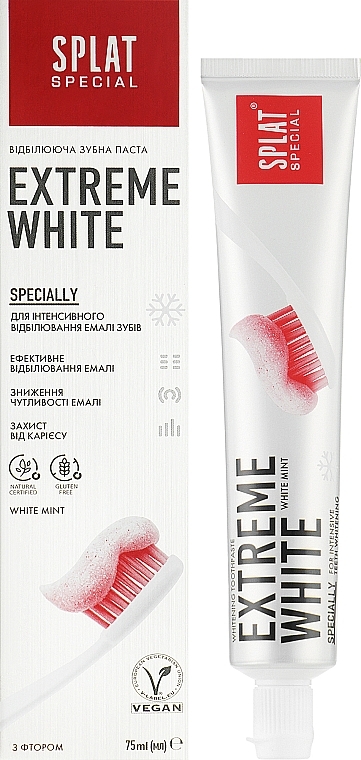 Pasta do zębów EXTREME WHITE - SPLAT Special — Zdjęcie N2