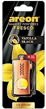 Kup Odświeżacz powietrza do samochodów Vanilla Black - Areon Fresco New Vanilla Black Car Perfume