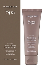 Odżywczy krem do stóp - La Biosthetique Spa Nourisning Foot Cream — Zdjęcie N2