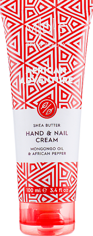 Krem do rąk i paznokci z masłem shea, olejem mongongo i pieprzem afrykańskim - Mades Cosmetics African Advanture Hand & Nail Cream — Zdjęcie N1