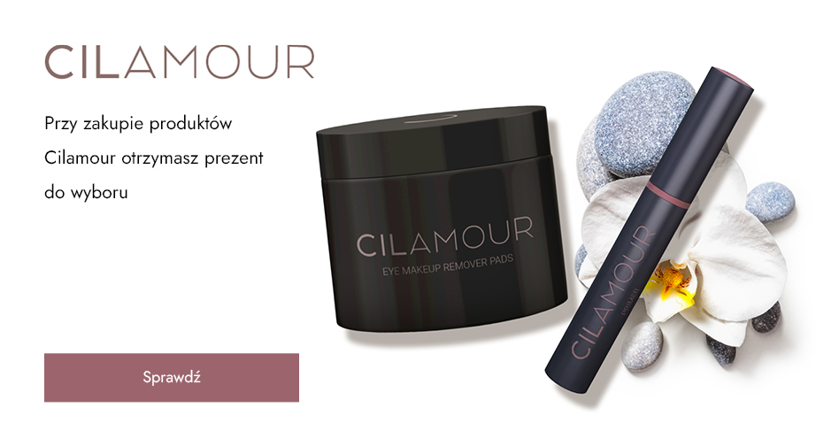 Przy zakupie produktów Cilamour otrzymasz prezent do wyboru.