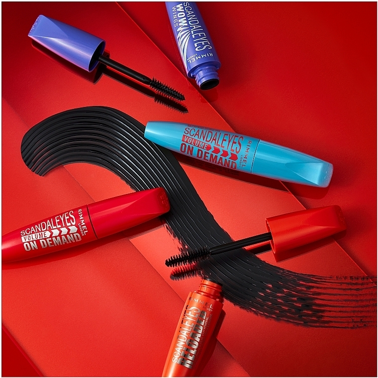 Pogrubiający tusz do rzęs - Rimmel Scandaleyes Reloaded Mascara — Zdjęcie N10