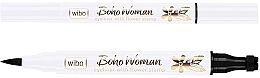 Kup Eyeliner do oczu ze stemplem - Wibo Boho Woman Eyeliner with Flower Stamp