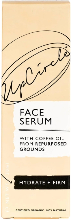 Organiczne serum do twarzy z olejem kawowym - UpCircle Organic Face Serum With Coffee Oil — Zdjęcie N2
