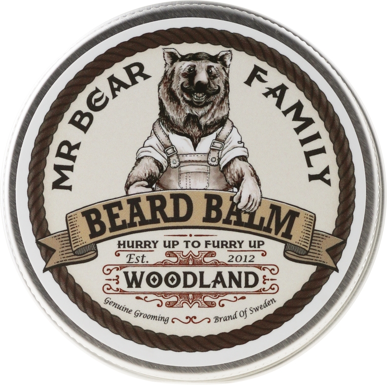 Balsam do brody - Mr Bear Family Beard Balm Woodland — Zdjęcie N1