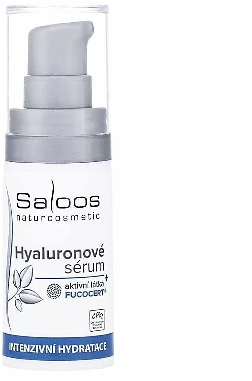 Przeciwzmarszczkowe serum hialuronowe - Saloos Hyaluronic Serum — Zdjęcie N3