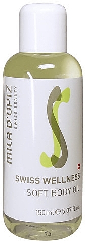 Olejek do ciała - Mila D’Opiz Swiss Wellness Soft Body Oil — Zdjęcie N1