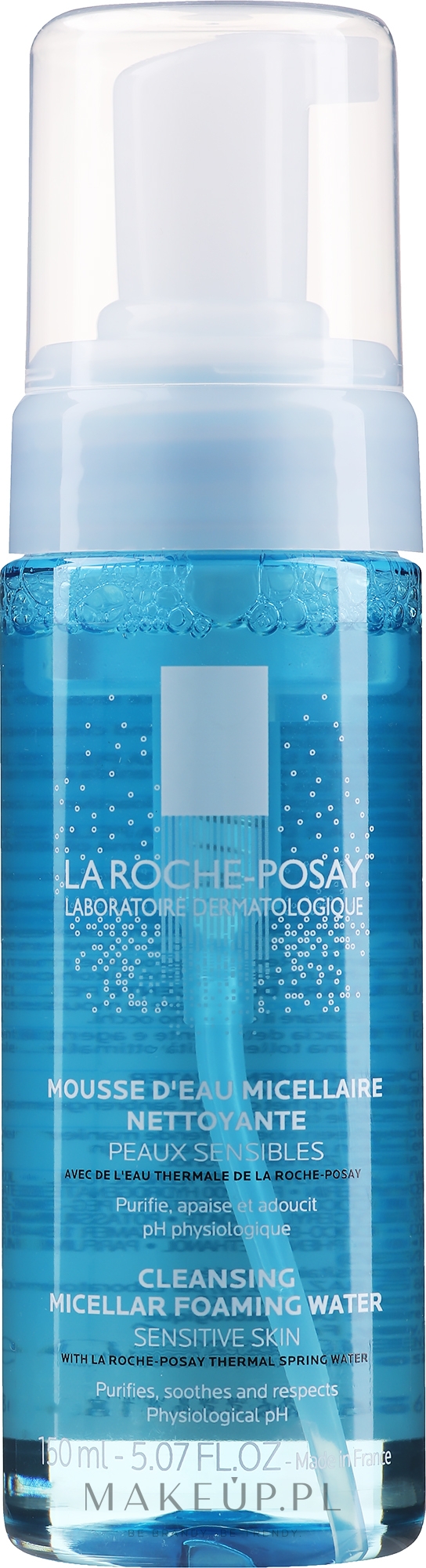 Micelarna pianka oczyszczająca do skóry wrażliwej - La Roche-Posay Physiological Cleansing Micellar Foaming Water — Zdjęcie 150 ml