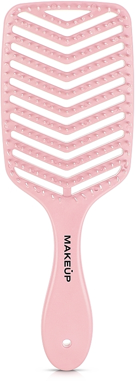 Szczotka do włosów, różowa - MAKEUP Massage Air Hair Brush Pink
