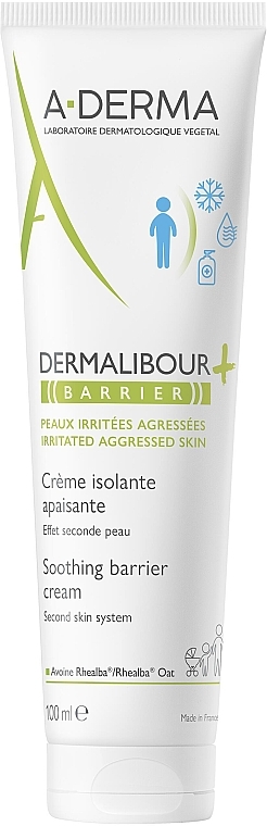 Łagodzący krem izolujący - A-Derma Dermalibour+ Soothing Barrier Cream — Zdjęcie N1