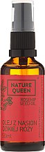 Olej z nasion dzikiej róży - Nature Queen Rosehip Seed Oil — Zdjęcie N3