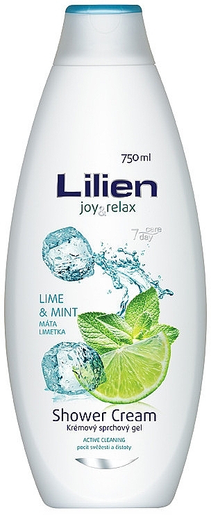 Kremowy żel pod prysznic Limonka i mięta - Lilien Lime & Mint Shower Gel — Zdjęcie N1