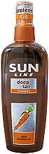 Kup Olejek-spray przyspieszający opalanie - Sun Like Deep Tanning Oil SPF 0