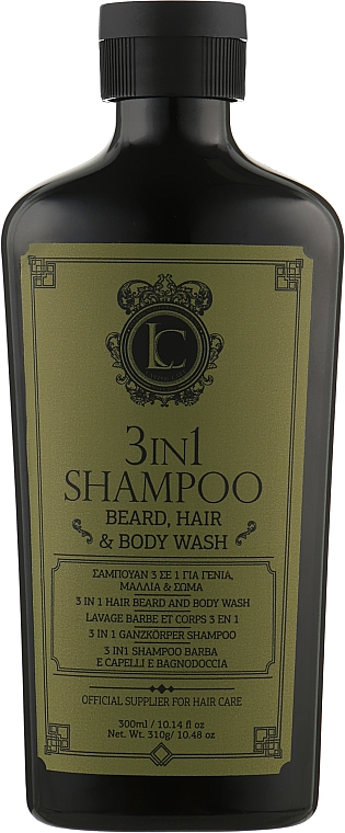 Szampon do włosów i ciała 3 w 1 - Lavish Care 3 in 1 Shampoo Beard Hair & Body Wash — Zdjęcie N1