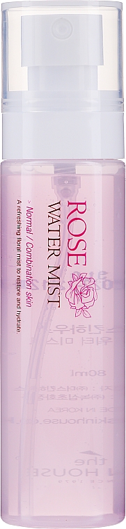 Różana mgiełka do cery normalnej i mieszanej - The Skin House Rose Water Mist — Zdjęcie N2