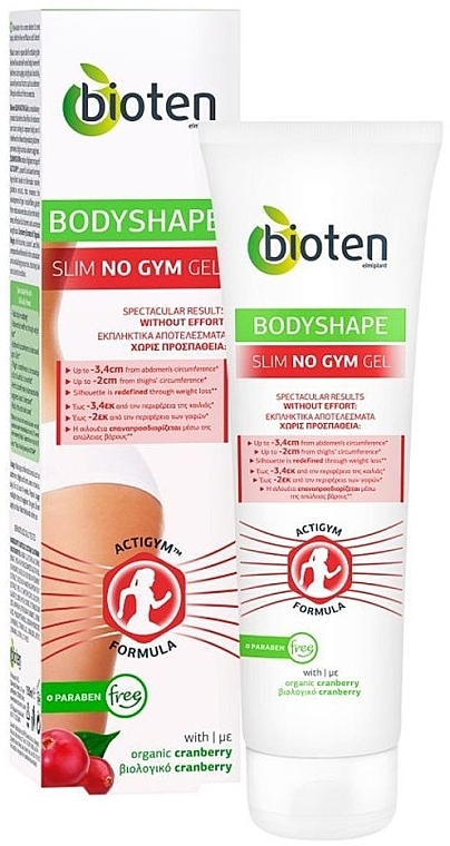 Żel antycellulitowy - Bioten Bodyshape Slim No Gym Gel — Zdjęcie N1