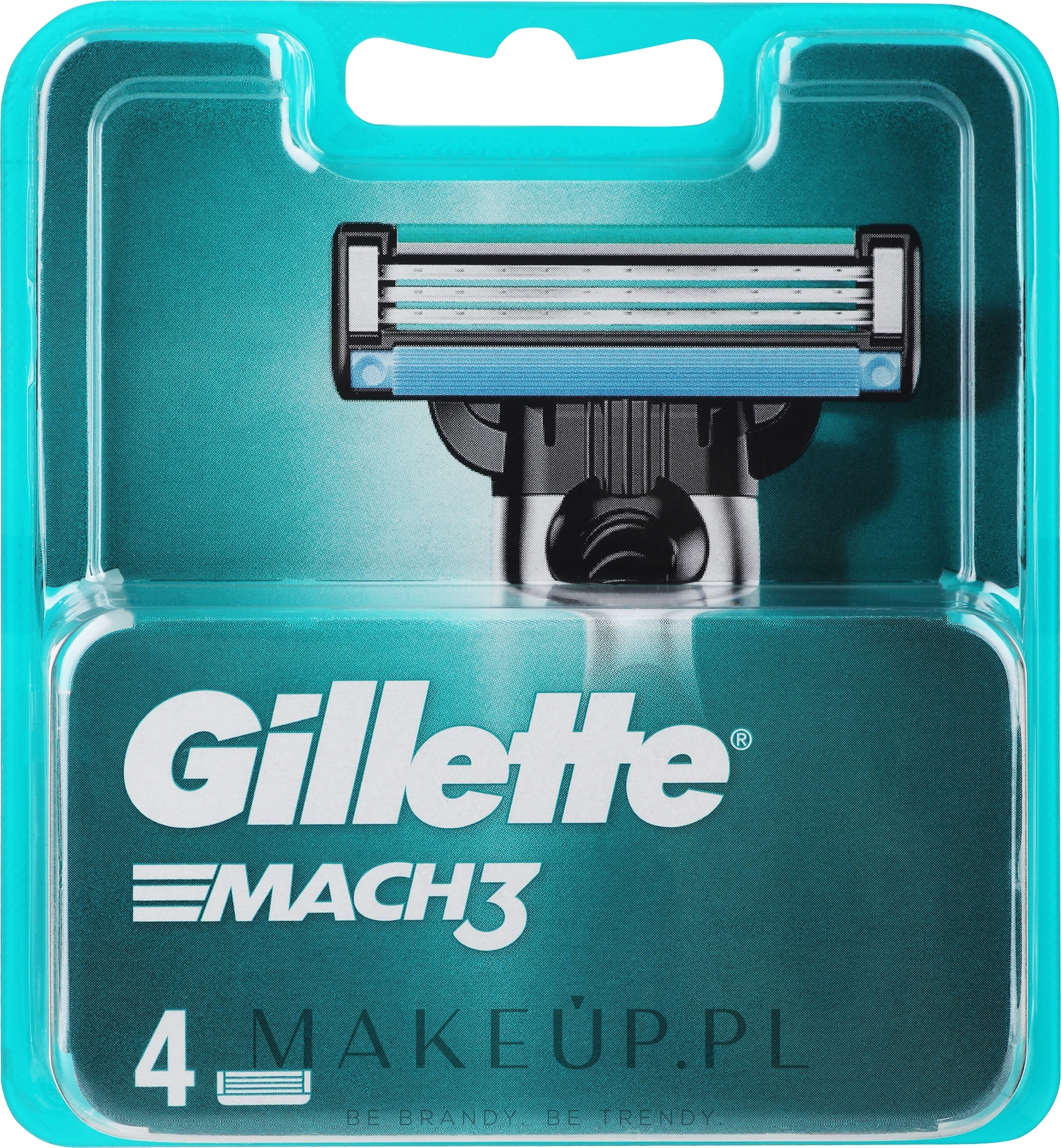 Wymienne wkłady do maszynki, 4 szt. - Gillette Mach3 — Zdjęcie 4 szt.