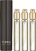 Perris Monte Carlo Santal Du Pacifique - Zestaw (perfume/4x7,5ml + perfume case) — Zdjęcie N4