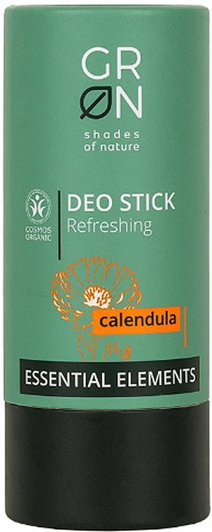 Dezodorant w sztyfcie do ciała Nagietek - GRN Essential Elements Calendula Deo Stick  — Zdjęcie N1