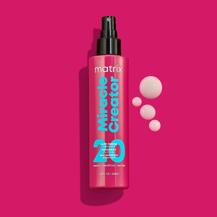 Multifunkcyjny spray do włosów 20 korzyści - Matrix Total Results Miracle Creator 20 Benefits — Zdjęcie N4