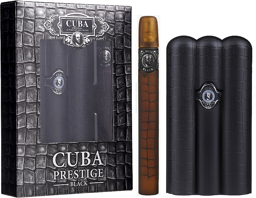 Cuba Prestige Black - Zestaw (edt/35ml + edt/90ml) — Zdjęcie N1