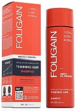Kup Szampon przeciw wypadaniu włosów dla mężczyzn - Foligain Men's Triple Action Shampoo For Thinning Hair