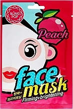 Kup PRZECENA!  Ujędrniająca i rozświetlająca maska do twarzy z ekstraktem z brzoskwini - Bling Pop Peach Firming & Brightening Face Mask *