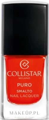 	Lakier do paznokci - Collistar Puro Smalto Nail Lacquer — Zdjęcie 040 - Mandarino