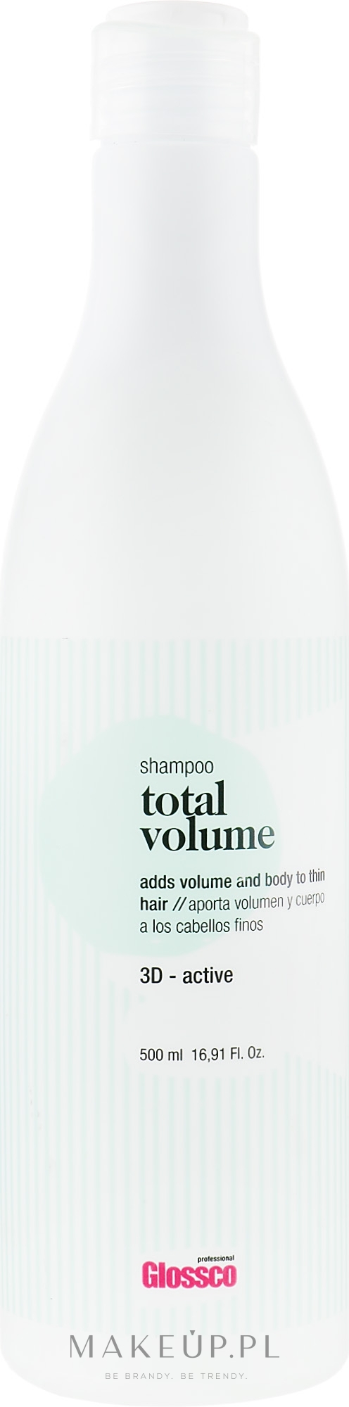 Szampon zwiększający objętość włosów - Glossco Treatment Total Volume Shampoo — Zdjęcie 500 ml
