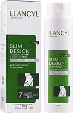 Liftingujący koncentrat antycellulitowy z kofeiną i kompleksem 3D - Elancyl Slim Design Night Stubborn Cellulite — Zdjęcie N2