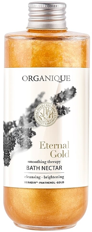 Złoty nektar odmładzający do kąpieli - Organique Eternal Gold Rejuvenating Golden Bath Nectar — Zdjęcie N1
