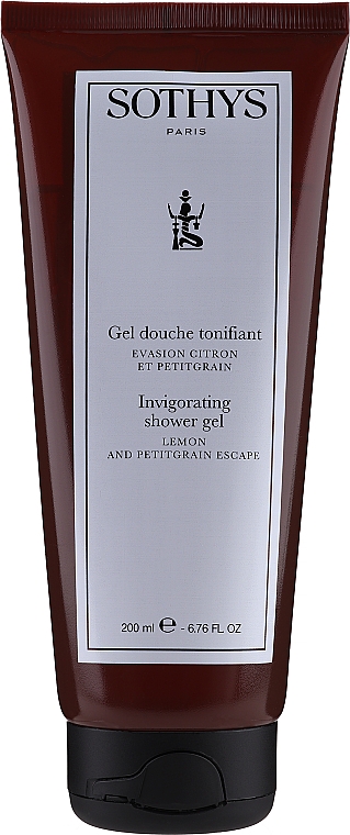 Żel pod prysznic Cytryna i petitgrain - Sothys Invigorating Shower Gel Lemon & Petitgrain — Zdjęcie N2