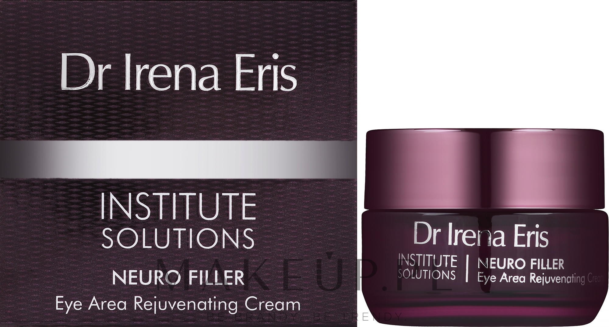 Odmładzający krem na okolice oczu - Dr Irena Eris Institute Solutions Neuro Filler Eye Area Rejuvenating Cream — Zdjęcie 15 ml