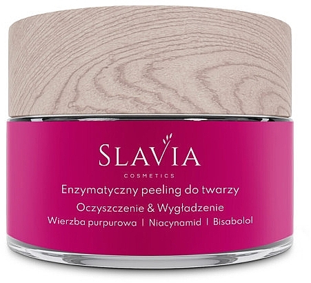 Peeling enzymatyczny do twarzy - Slavia Cosmetics — Zdjęcie N1