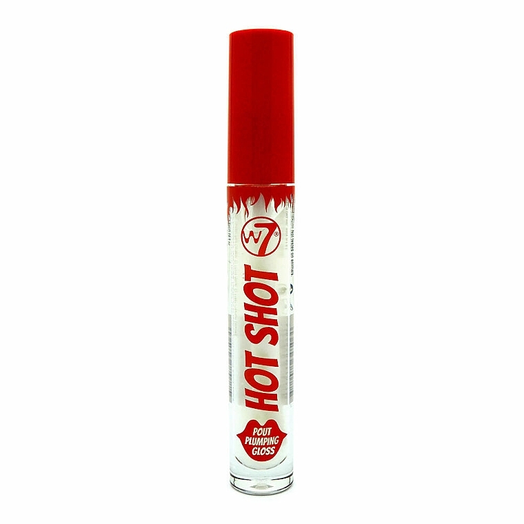 PRZECENA! Błyszczyk do ust - W7 Hot Shot Plumping Gloss * — Zdjęcie N1