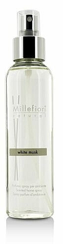 Aromatyczny spray do pomieszczeń Białe piżmo - Millefiori Milano Natural White Musk Scented Home Spray — Zdjęcie N1