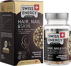 Witaminy w kapsułkach Włosy, paznokcie i skóra - Swiss Energy Hair, Nail & Skin — Zdjęcie N2