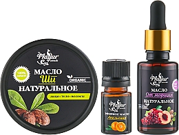 Zestaw prezentowy Anti-Aging SHI i pomarańcza - Mayur (oil/50ml + oil/30ml + oil/5ml) — Zdjęcie N1