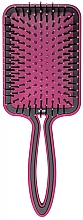 Prostokątna szczotka do włosów, różowa - Titania — Zdjęcie N1