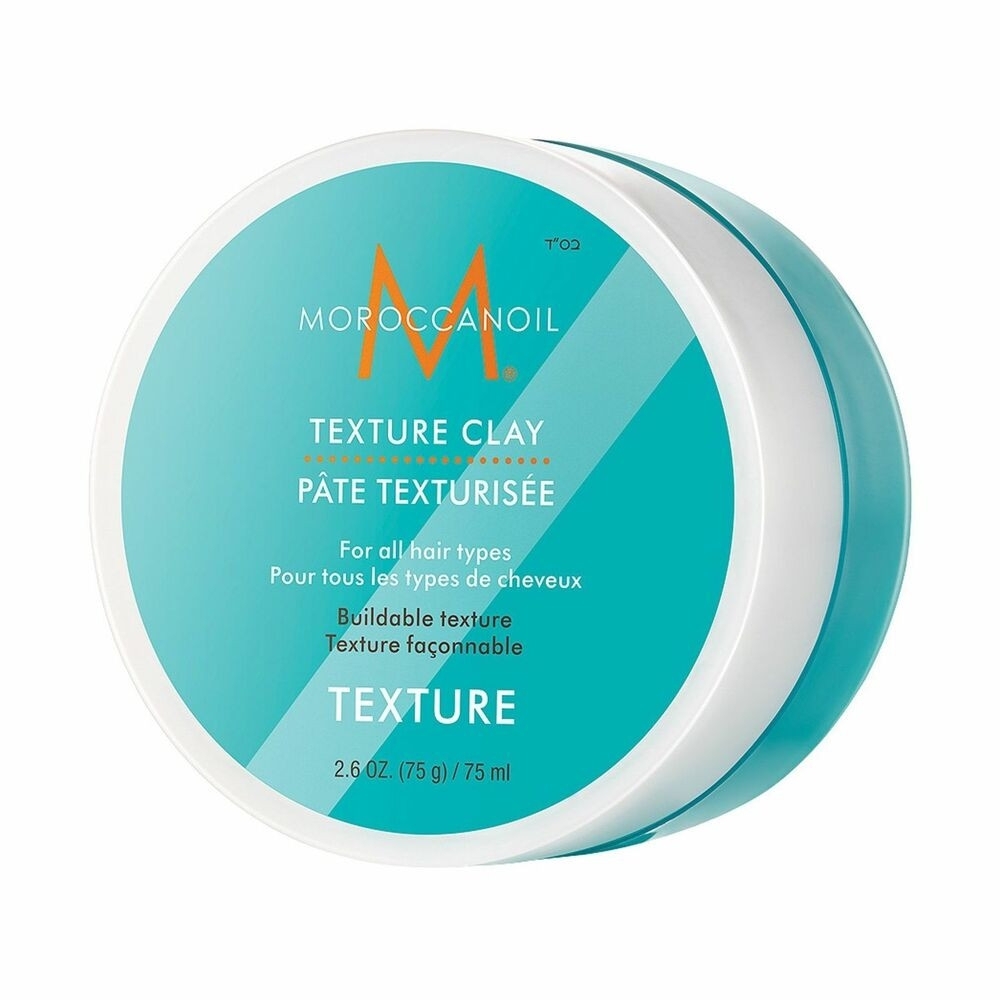 Glinka stylizująca do wszystkich rodzajów włosów - Moroccanoil Texture Clay — Zdjęcie 75 ml