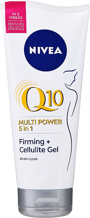 Ujędrniający żel do ciała przeciw cellulitowi - NIVEA Q10 Multi Power 5 In 1 Firming + Cellulite Gel — Zdjęcie N1