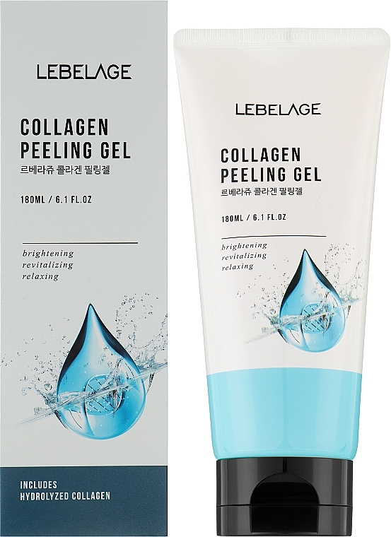 Kolagenowy żel peelingujący do twarzy - Lebelage Collagen Peeling Gel — Zdjęcie N2
