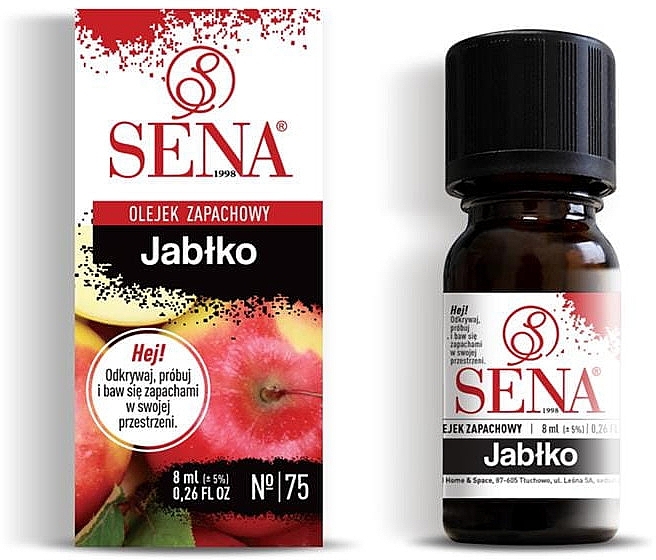 Olejek aromatyczny Jabłko - Sena Aroma Oil №75 Apple — Zdjęcie N1
