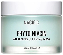 Kup Rozjaśniająca maska nocna - Nacific Phyto Niacin Whitening Sleeping Mask