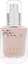 Kup Podkład do twarzy - Etude House Double Lasting Vegan Cover Foundation SPF 32 PA++ 